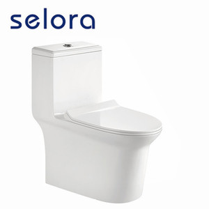 Sifone jet vampate di calore di un pezzo s-trappola turco servizi igienici ciotola per la vendita - Product Image 1