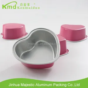 Форма, цветной контейнер из алюминиевой фольги для пищевых тортов, доступного размера