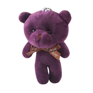 Tiny Mini Bear Plush Wholesale Toy Party Bags Charms Ivory