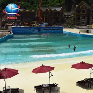 neues design welle pool maschine fauler fiberglas welle pool hersteller in china