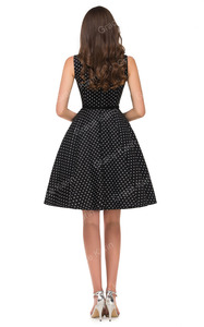 <span class=keywords><strong>Robe</strong></span> Grace Karin Audrey Hepburn des années 50, longueur genou, sans manches, en coton, <span class=keywords><strong>robe</strong></span> rétro vintage <span class=keywords><strong>pas</strong></span> chère, disponible en 53 couleurs, CL6086 - Product Image 2