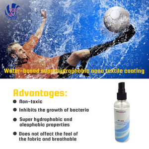 (PF-202) Nano Idrofobico Oleorepellente Tipo Fluorosilicone, Prodotto Chimico Idrorepellente per Tessuti - Product Image 3