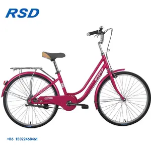 中国好价格城市自行车 26 英寸舒适自行车/流行女士复古自行车/6 速城市自行车女性自行车