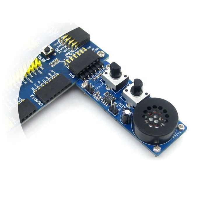 Analog Test Board input/output integrated AD/DA MCUs MP3 LM386 Audio Amplifier Board