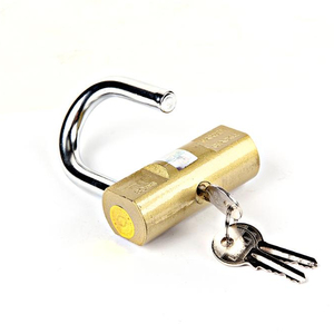 Candado Tipo Martillo Antiácido con Llave, Cerrojo para Puerta de Dormitorio, Candados Anti-Robo con Martillo y Tres Llaves - Product Image 1