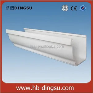 PVC plastic roofing tiles/pvc rainwater gutters/plastic corrugated roofing sheet