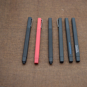 Cao su không Clip cá nhân in ballpen Cube hình khách sạn Vuông Bóng bút với màn hình cảm ứng - Product Image 1