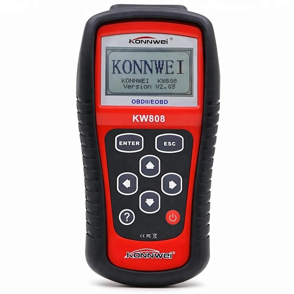 KONNWEI KW808 OBD2 Scanner Xe KW 808 Chẩn Đoán Code Reader Có Thể Động Cơ Thiết Lập Lại Công Cụ Ms509 Máy Quét Tự Động Bảo Hiểm Cập Nhật Miễn Phí