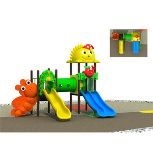 Petite aire de jeux extérieur toboggan pour enfants, grande taille, toboggan en plastique, équipement de jardin d'enfants - Product Image 5