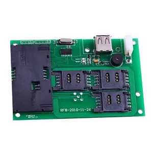 Lecteur de cartes intelligent pour iphone, 13.56MHz, 2 emplacements pour cartes PSAM