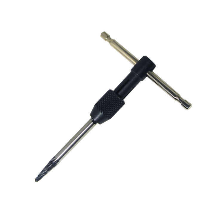 5Pcs Black and White Broken Damaged Pipe Screw Extractor Set for Remover Damaged Bolt and Broken Screw
