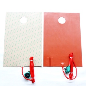Plaque chauffante en silicone souple 12V 220V 240V 150W 250W avec adhésif <span class=keywords><strong>3M</strong></span> 200 ° C pour <span class=keywords><strong>lit</strong></span> chauffant d'imprimante 3D - Product Image 5