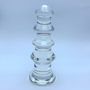 Mainan seks Dildo kaca Stimulator vagina dan <span class=keywords><strong>Plug</strong></span> bokong <span class=keywords><strong>Anal</strong></span> dengan manik-manik kristal kelas tinggi untuk kepuasan <span class=keywords><strong>Anal</strong></span> pria - Product Image 1