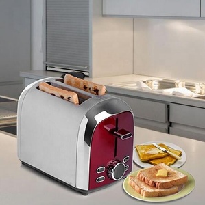 New 2-Slice Stainless Steel Digital <strong>Toaster</strong> with Reheat &amp; Defrost Functions 850W - Product Image 2