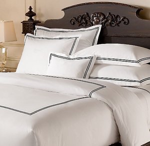 <span class=keywords><strong>Linge</strong></span> <span class=keywords><strong>de</strong></span> <span class=keywords><strong>lit</strong></span> d'hôtel <span class=keywords><strong>jetable</strong></span> 100% coton, 400TC, ensemble <span class=keywords><strong>de</strong></span> draps brodés, ensemble <span class=keywords><strong>de</strong></span> literie brodée blanche - Product Image 6