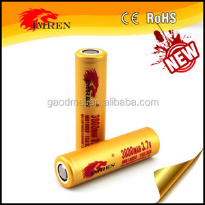 Li-ion akku <span class=keywords><strong>3</strong></span>,7 v für 18650 IMREN 3000 MAH 35A IMR lithium-metall-batterien 18650 li ion batterie nmc - Product Image 2
