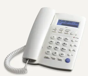 Identificação de chamadas telefone para casa ou escritório, hotel telefone pbx mesa