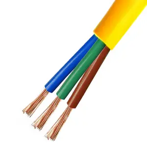 Pft Produceren Wit/Zwart/Geel Kleur 3 Cores 450/750V Nominale Spanning Elektrische Kabel/Power kabel/Electrial Draad