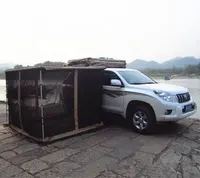 2018 popolare di Tela Impermeabile Auto Lato Tenda Tenda Con La Maglia Tenda Da Parete in vendita