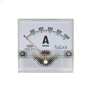 Aman untuk beroperasi DC50mV 1000A analog dc ammeter BP-80 untuk mesin las