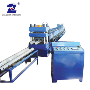 High Speed W Beam 2 Wave Drei-Wellen-Autobahn leitplanke Herstellungs maschine Zaun pfosten maschine - Product Image 5