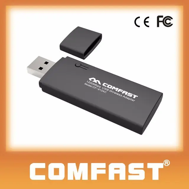 Comfast cf - 912ac 1200 M 802.11AC bi - bande échantillon gratuit carte sans fil pour bureau