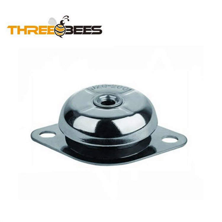ExcLent 4Pcs M5 Rubber Mounts 15X15Mm Rubber Vibration Isolator Mounts Rubber Shock Absorber