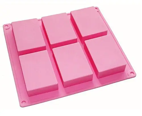 Wholesale Eco-friendly Handmade Loaf Bar Silicone Soap Mold