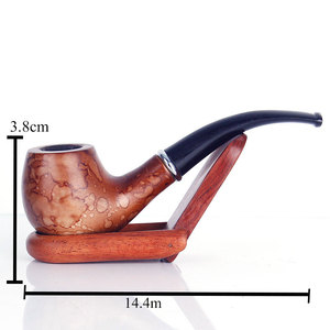 Pipa de Madera para Fumar Tabaco de Diseño Exquisito YiWu Eliao, Precio Competitivo, Venta al por Mayor - Product Image 6