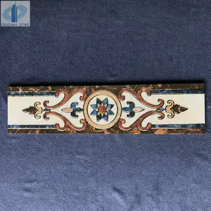 Border Tiles Special Design of Cheap Price Pool Ceramic China Size 15x60 Cm Room Modern Hotel Glazed Tiles Rustic Tiles Glossy