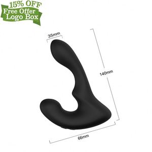 Caja Personalizada Gratis - Vibrador Anal de Silicona Recargable, Rotatorio, Hecho a Mano, Tapón Anal, Masajeador de Próstata - Product Image 4