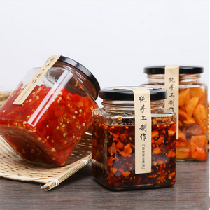 200ml 280ml 480ml clear Food <strong>Glass</strong> Storage <strong>Jar</strong> <strong>Glass</strong> Jam Honey <strong>Jar</strong> Peanut Butter Container Bottle <strong>Jar</strong> <strong>Glass</strong> With sealed Lid - Product Image 3
