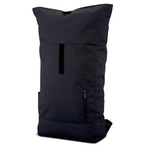 Customized 15.6 Inch Unisex Roll Top Laptop <strong>Backpack</strong> Anti Theft <strong>Work</strong> Rucksack Zipper Closure Waterproof Polyester for Men <strong>Women</strong> - Product Image 3