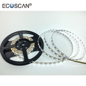 Ecoscan 24 V (2x60) LED/<span class=keywords><strong>M</strong></span> 2700 K ajustable blanco cálido SMD flexible 5730 llevó la iluminación de tira - Product Image 5