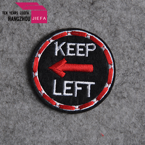 Custom Made logo Embroidery <strong>Patches</strong> Fashion Woven Tag - Product Image 2