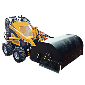 Alat Pembersih Jalan <span class=keywords><strong>Backhoe</strong></span> Skid Steer Loader Kecil - Product Image 1