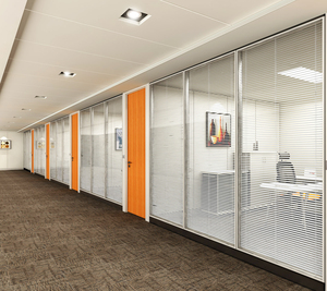 Di Chuyển Âm Thanh Bằng Chứng Phân Vùng Tường Kính Pvc Văn Phòng Phân Vùng Tường Operable Glass Tường - Product Image 3