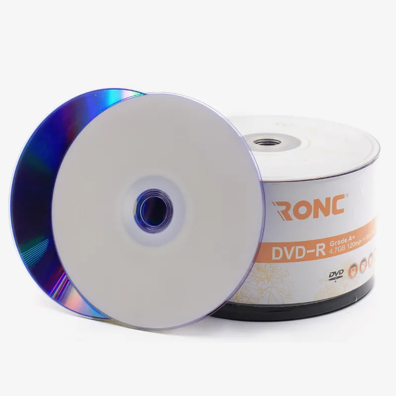 थोक सस्ते कीमतों खाली डिस्क 4.7gb 120 न्यूनतम 1-16x भंडारण क्षमता प्रिंट करने योग्य रिक्त सीडी dvdr डिस्क