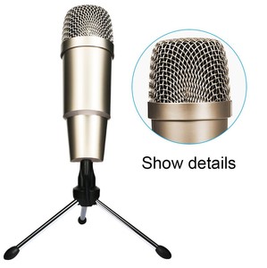Microfono a Condensatore USB Professionale GAM-18A con Supporto Treppiede <span class=keywords><strong>per</strong></span> <span class=keywords><strong>Telefono</strong></span>, PC, Skype, Gaming Online, Vlogging - Product Image 3