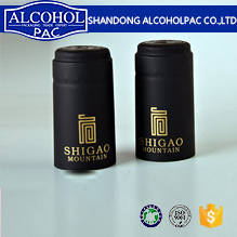 Noir PVC Capsule pour d'étanchéité verre de vin goulot d'étranglement - Product Image 2