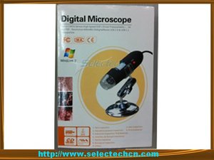 <span class=keywords><strong>Microscope</strong></span> numérique grossissement zoom 25X-400X, Port TV et AV, loupe avec 8 LED, lumière blanche - Product Image 6