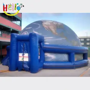 Mini şişme dome planetarium sinema çadır taşınabilir planetarium okul için astronomi alır