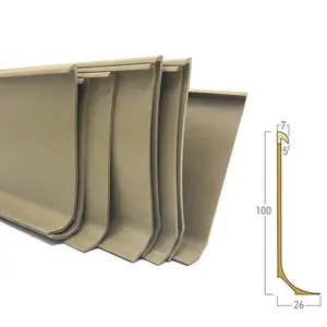 Flooring accessories Flexible vinyl full cove and capping skirting