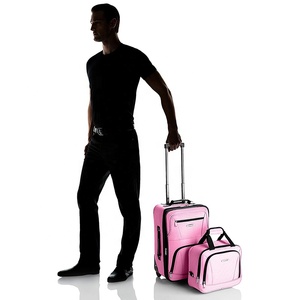 Valise de voyage rigide <span class=keywords><strong>en</strong></span> nylon de style professionnel Eastshine, ensemble de <span class=keywords><strong>2</strong></span> <span class=keywords><strong>valises</strong></span> à roulettes avec poignée souple - Product Image 6