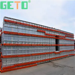 Aluminium Materials formwork Better Than Plastic Formwork For Column Concrete