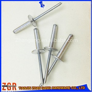 ZGR Hardware 5050 Open End Countersunk Head 4.0*14mm Aluminum Blind <strong>Rivet</strong> With High Quality Best Price Made In China - Product Image 6