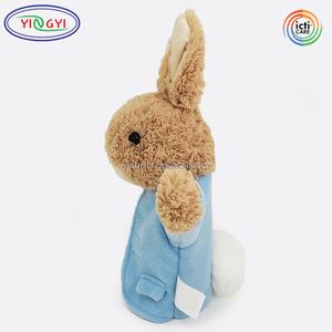 D776 venta al por mayor clásico conejo peluche marioneta <span class=keywords><strong>de</strong></span> mano abrigo polar personalizado <span class=keywords><strong>de</strong></span> fábrica ODM OEM conejo juguete marioneta <span class=keywords><strong>de</strong></span> peluche - Product Image 6