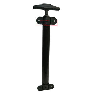 Manico Telescopico Singolo per Zaino A383A-G-6/3 Sezioni in Alluminio Nero Esterno Argento Interno Accessori Speciali per Borse - Product Image 2