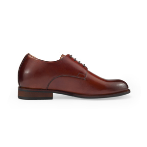 Venta al por mayor de zapatos de oficina clásicos de los hombres de alta calidad de altura de aumento de zapatos de hombre personalizado de cuero genuino ascensor Zapatos de vestir de los hombres - Product Image 4
