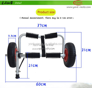 Chariot de <span class=keywords><strong>kayak</strong></span> en aluminium Yonk Chariot de chariot de transporteur de <span class=keywords><strong>kayak</strong></span> Y02013B - Product Image 2